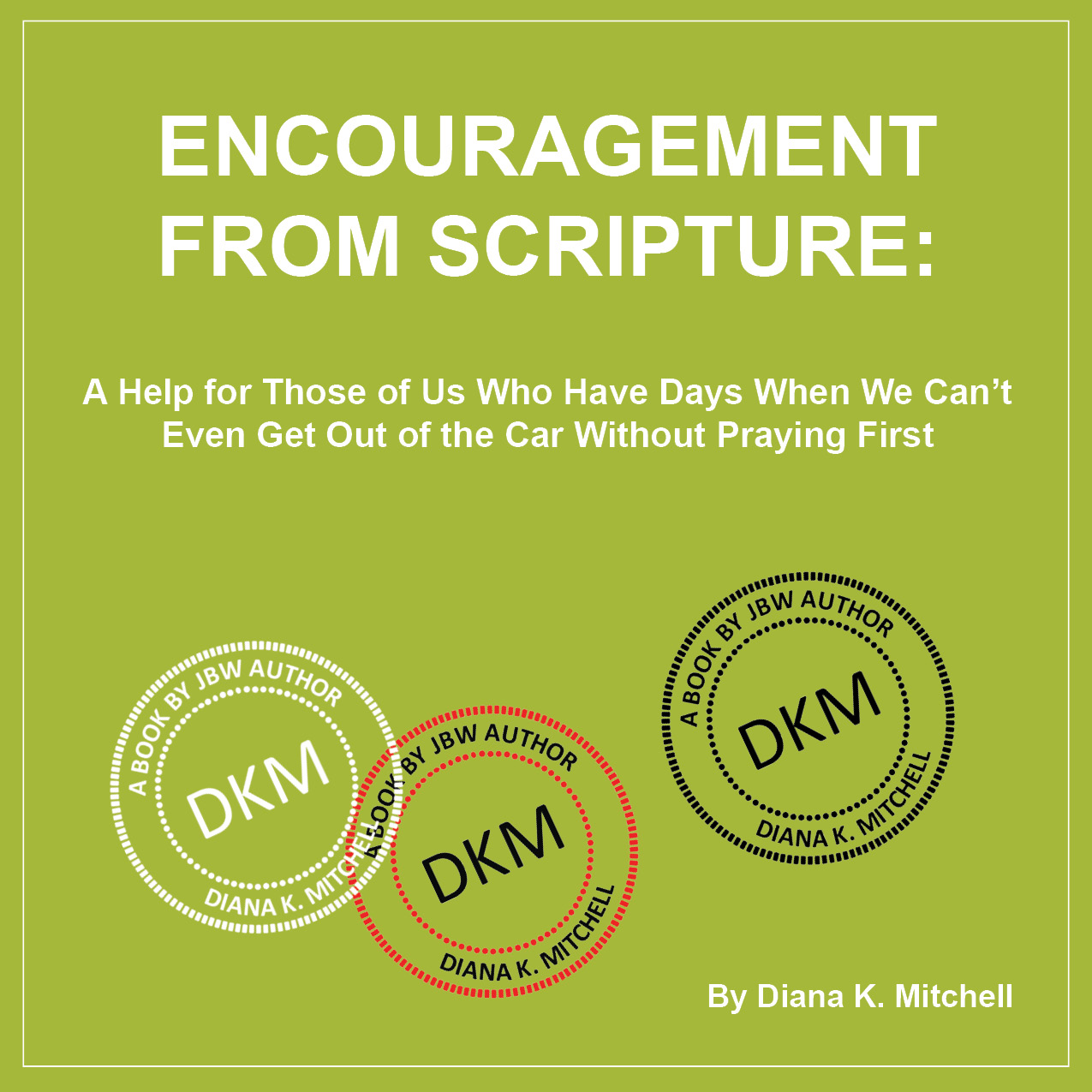 Picture of book cover of Encouragememnt from Scripture.